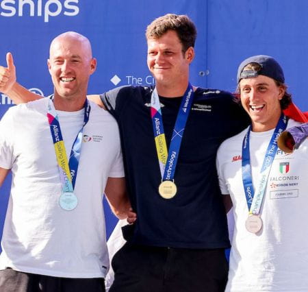 Allianz Sailing Worlds Championships 2023 - Foiling classes podiums and Olympic quotas winners